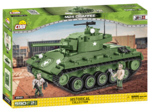 Cobi 2543 (590pcs) M24 Chaffee Light Tank, Building Blocks