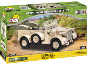 Cobi 2256 (178pcs) - German 1937 Horch 901 KFZ.15 DAK, Building Blocks