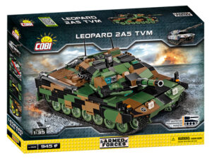 Cobi 2620 (945pcs) 1:35 Leopard 2A5 TVM (Test Bed) Tank, Building Blocks