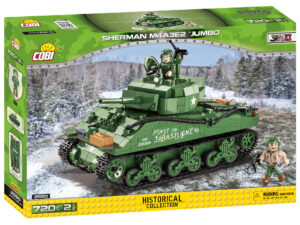 Cobi 2550 (716pcs) - M4A3E2 Sherman Jumbo Tank, Building Blocks