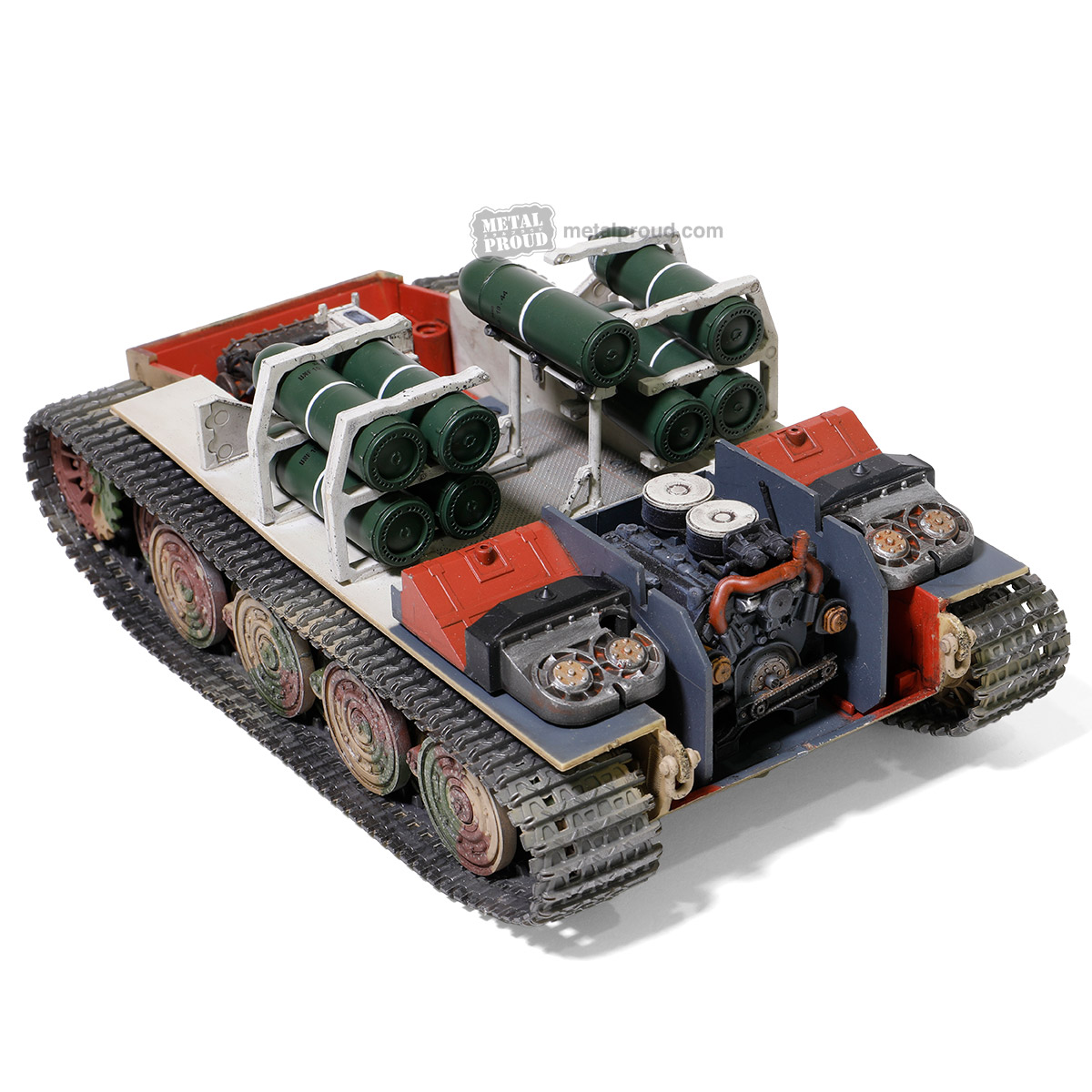 Forces of Valor 913003A - 1:32 German Sturmtiger 606/4 with 38CM RW 61 L/3 Sturmmorserwagen - Image 8