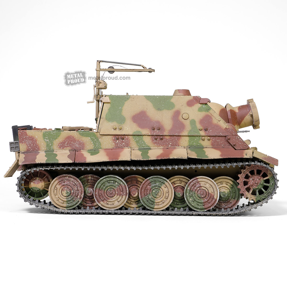 Forces of Valor 913003A - 1:32 German Sturmtiger 606/4 with 38CM RW 61 L/3 Sturmmorserwagen - Image 4