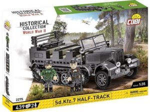 Cobi 2275 (439pcs) - 1:35 Sd.Kfz.7 Half-Track, Building Blocks, WWII