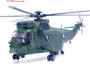 Legion Models 14008LJ - 1:72 Westland Sea King HC.4 Helicopter, ZA296 'Q' of 848 Naval Air Squadron,  Commando Helicopter Force, Royal Navy, Aboard HMS Bulwark, May 2009