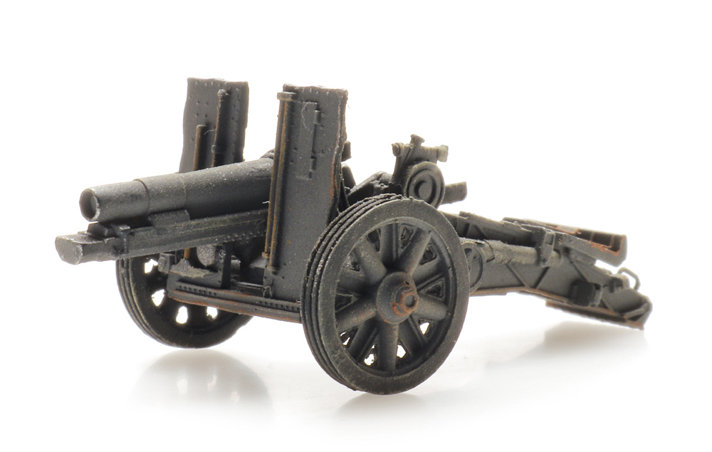 Artitec 6870575 - 1:87 (HO) 15cm sIG 33 (Schweres Infanterie Geschütz 33) Grey