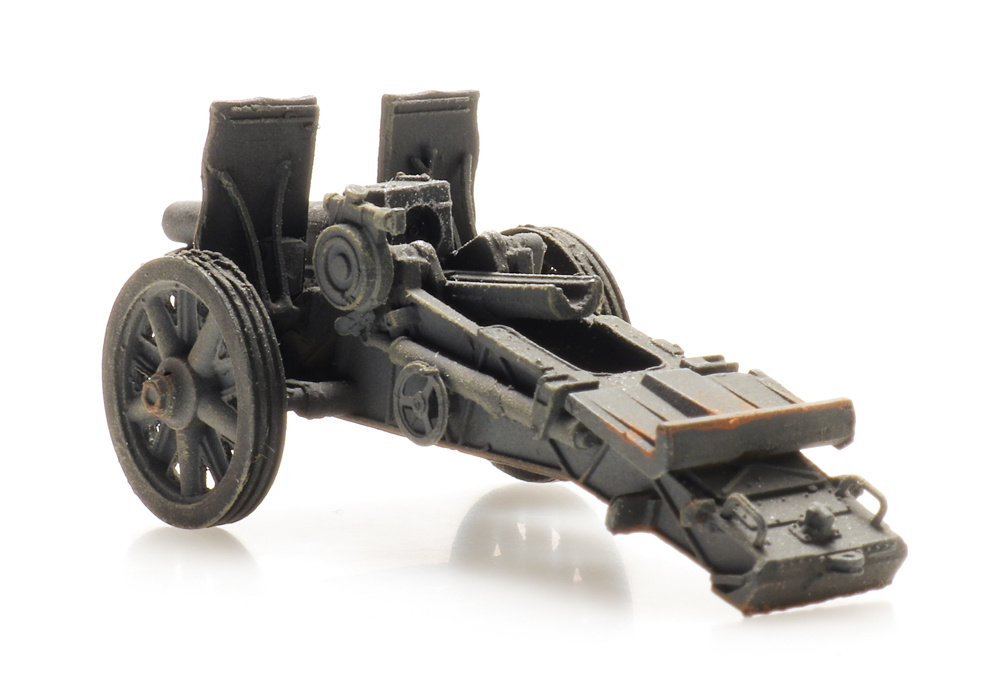 Artitec 6870575 - 1:87 (HO) 15cm sIG 33 (Schweres Infanterie Geschütz 33) Grey - Image 4