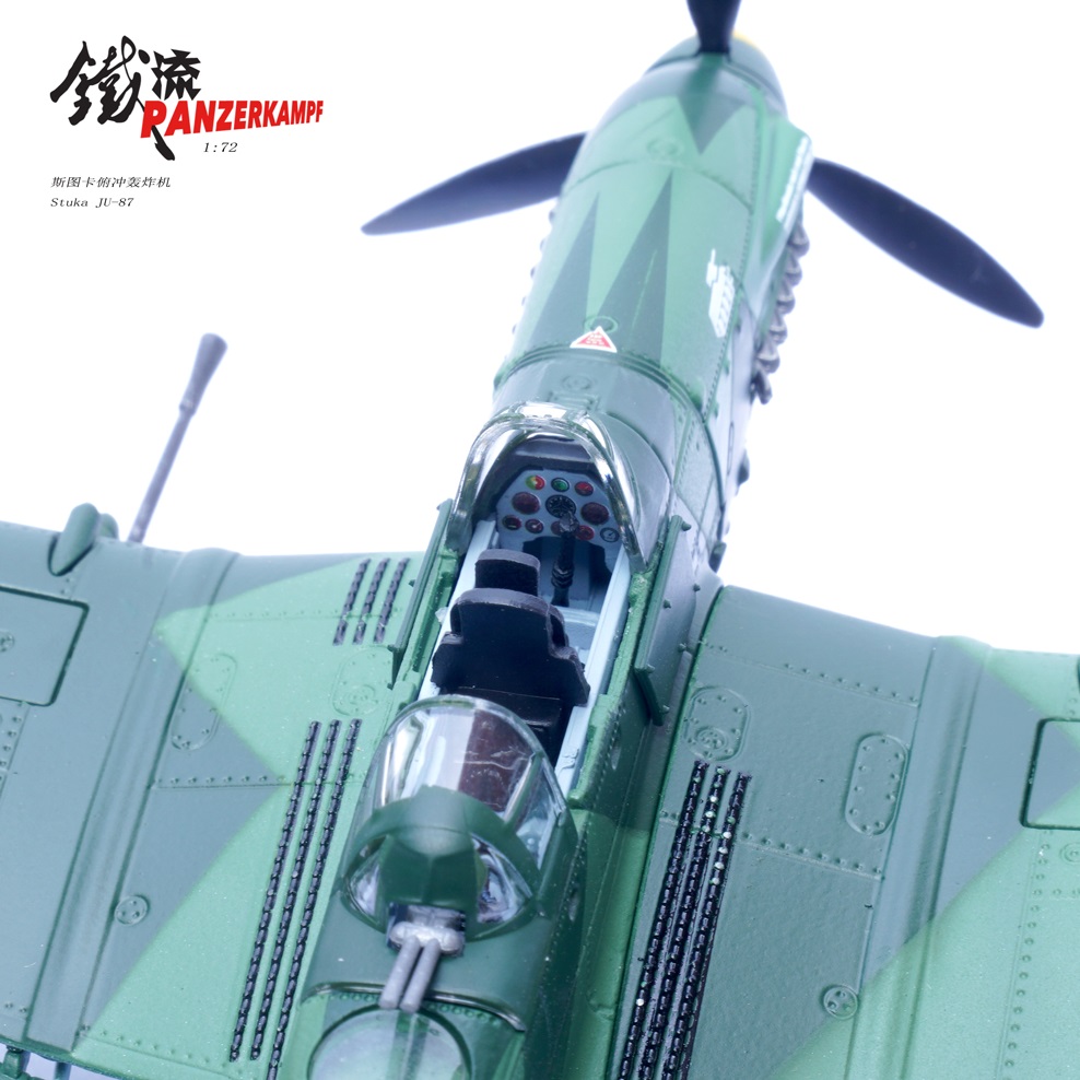 Panzerkampf 14647PC - 1:72 Stuka Ju-87G2 10.(PZ)/SG 2 Immelmann T6+BB, Oberst Hans-Ulrich Rudel, August 1944, Husi - Image 7