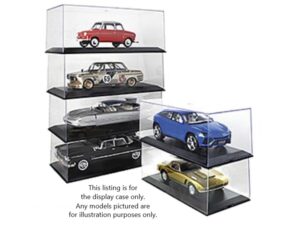 Model Car Group MCG 99115-006 - 6 x Display Cases with Base 1:18 Scale (321mm x 143mm x 102mm)