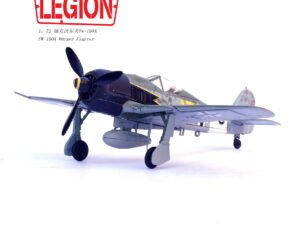 Legion Models 14620LD - 1:72 Focke Wulf FW-190A 8/R2 "Yellow 17" 12.(Sturm)JG 3 Barth 1944 Wurger Fighter Aircraft
