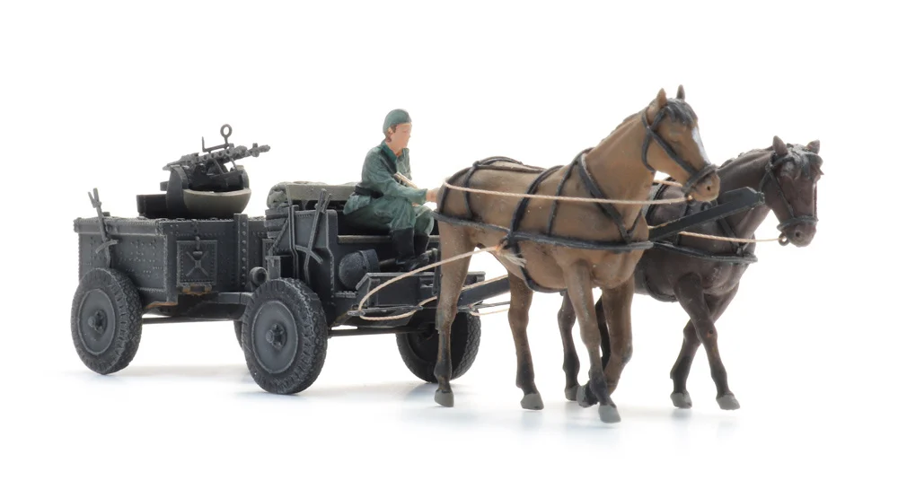 Artitec 6720051 - 1:72 Wehrmacht IF.5 Machine Gun Car 36, Grey - Image 2