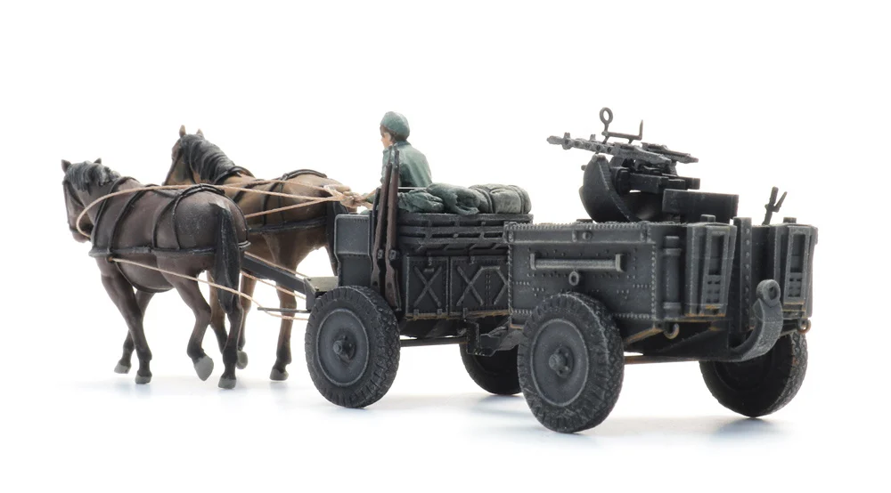 Artitec 6720051 - 1:72 Wehrmacht IF.5 Machine Gun Car 36, Grey - Image 3