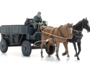 Artitec 6720052 - 1:72 Wehrmacht Stahlfeldwagen Hf.7, Grey