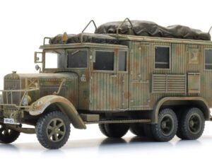 Artitec 6870508 - 1:87 HO Wehrmacht Henschel 33 D1 Kfz.72 Radio, Camouflage