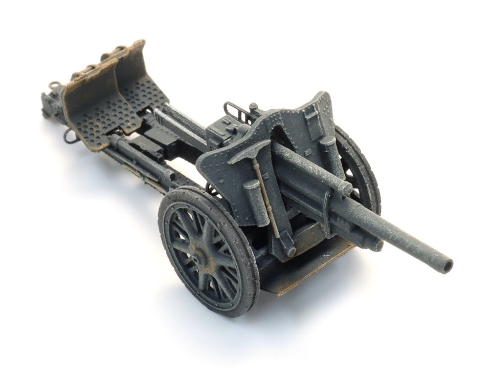 Artitec 6870628 - 1:87 HO Wehrmacht 10.5cm LeFH 18, Grey - Image 2