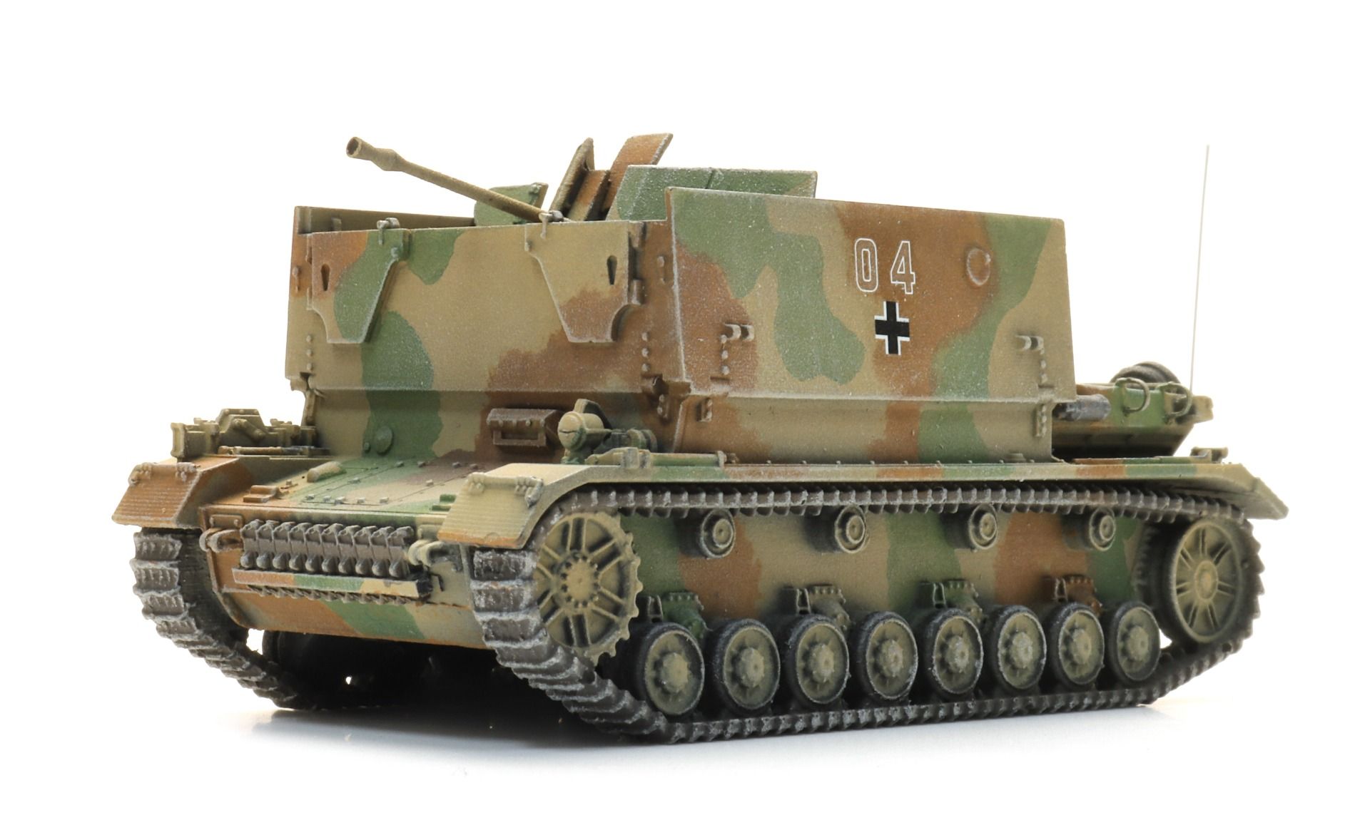 Artitec 6870713 - 1:87 HO Wehrmacht Mobelwagen Tricolour Camouflage