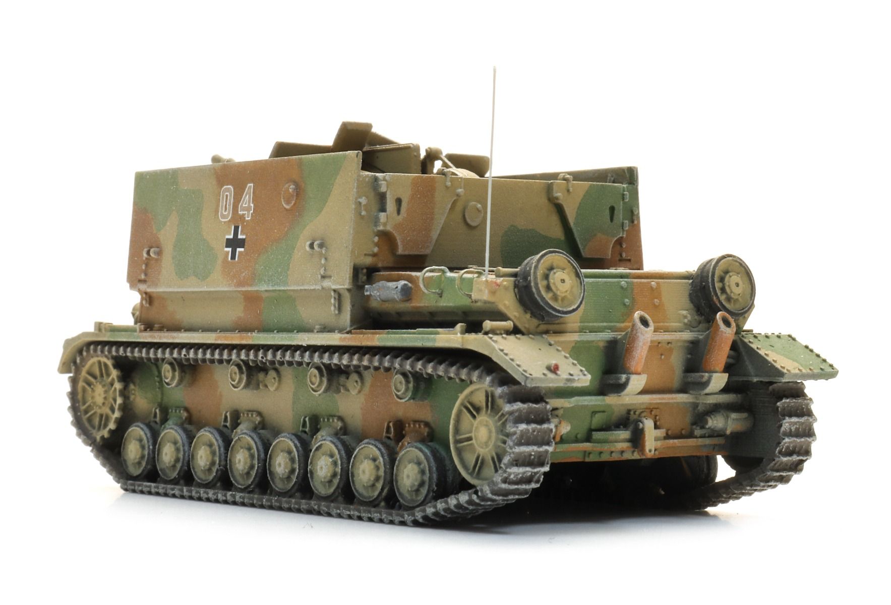 Artitec 6870713 - 1:87 HO Wehrmacht Mobelwagen Tricolour Camouflage - Image 2