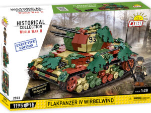 Cobi 2593 (1195pcs) 1:28 Flakpanzer IV Wirbelwind "Executive Edition"