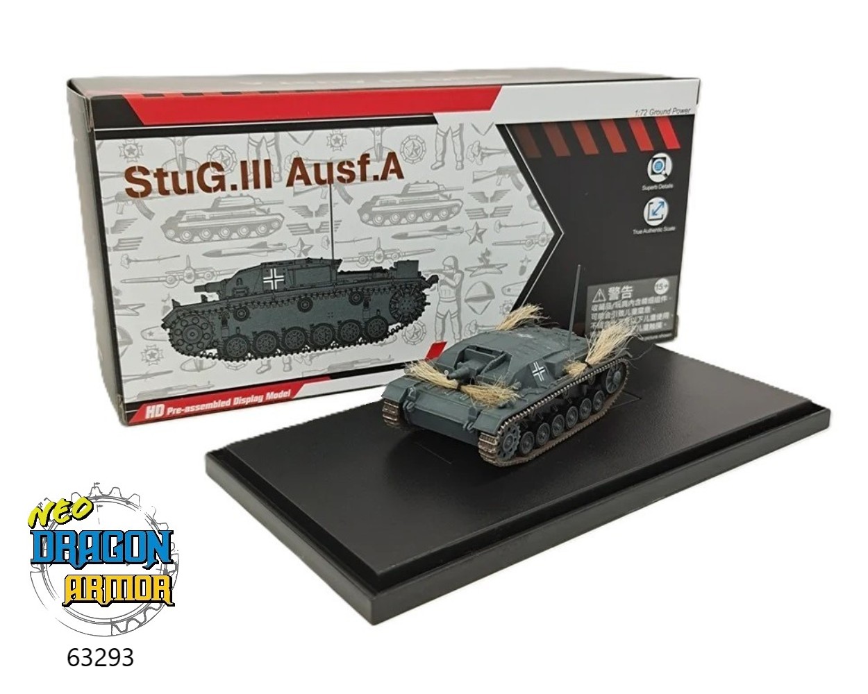 Neo Dragon Armor 63293 - 1:72 StuG. III Ausf.A LAH w/Straw Grass (Special Pre-Order Price) - Image 2
