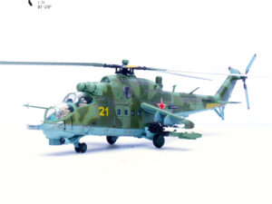 Panzerkampf 14005PH - 1:72 MI-24P Hind Attack Helicopter Gunship, Aviation Group of Russian Air and Space Forces in Syria
