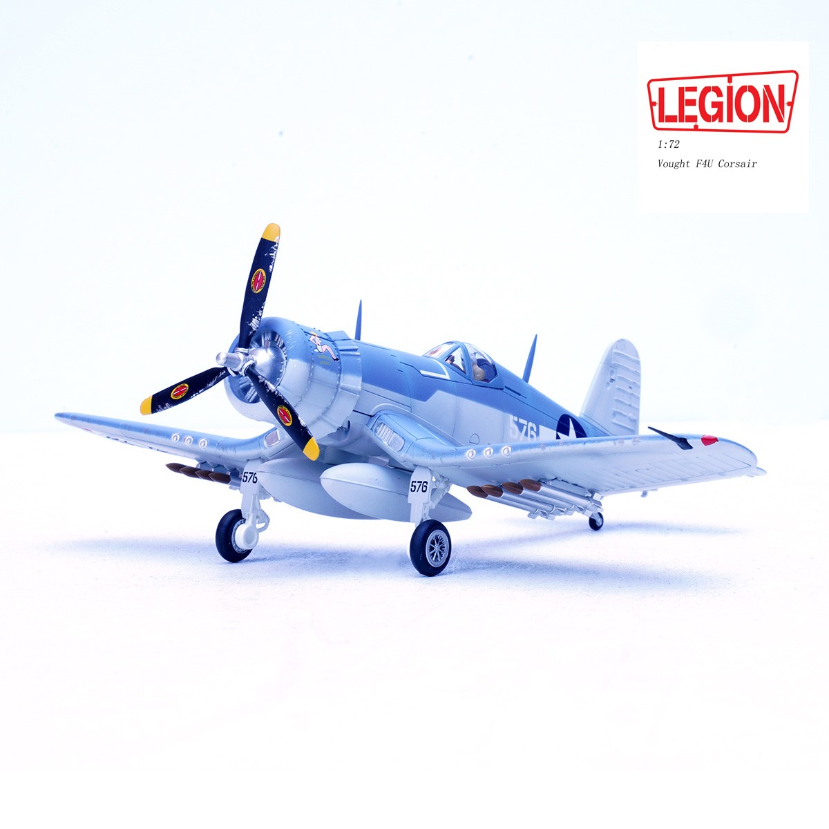 Legion Models 14619LI - 1:72 F4U-1 Bird Cage Corsair, USMC, VMF-214, 1st Lt. Edwin L. Olander, Oct 1943 (Special Pre Order Price)