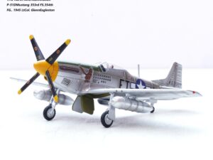 Legion Models 14663LC - 1:72 P-51D Mustang 353rd FS, 354th FG., 1945 Lt. Col. Glenn Eagleston