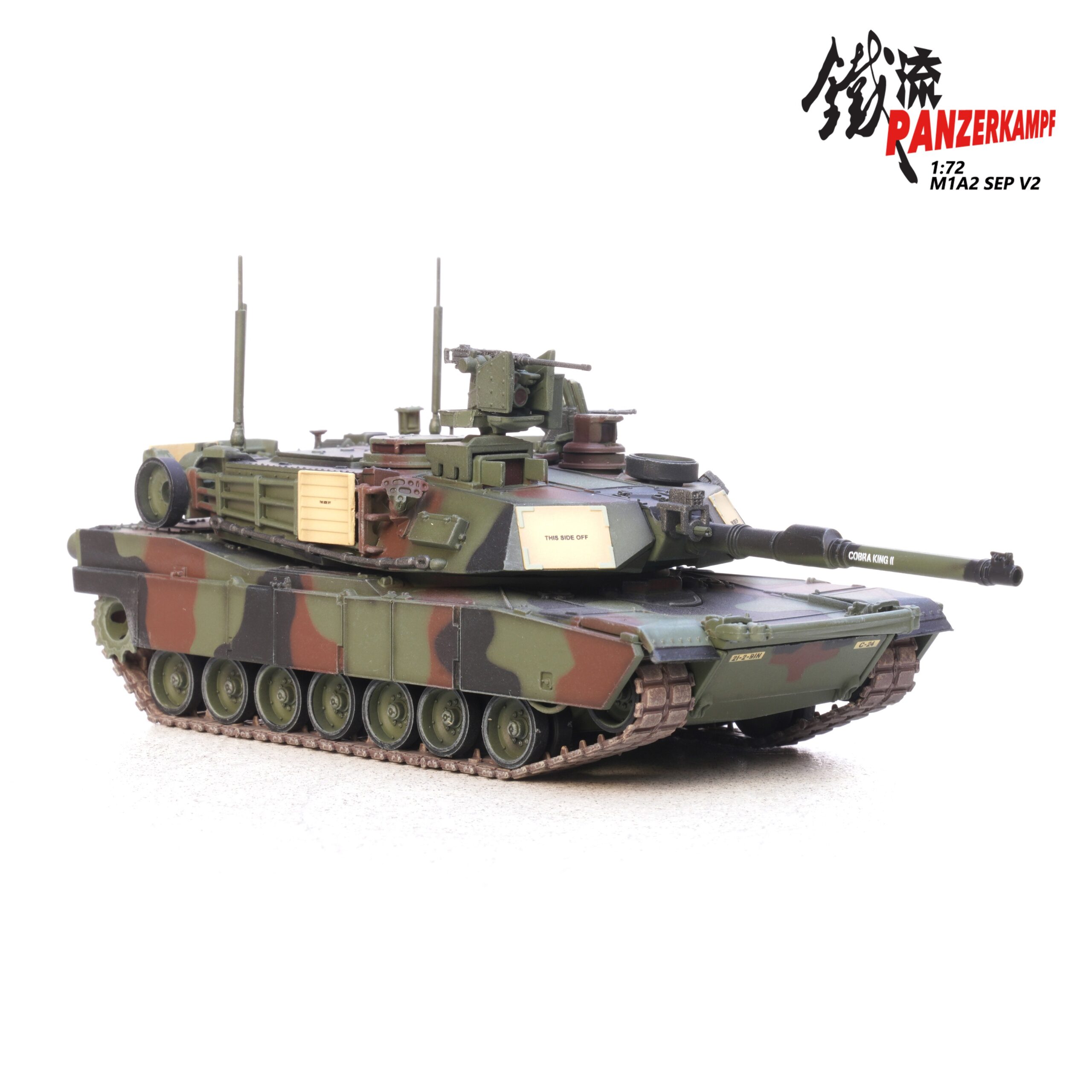Panzerkampf 12246PA - 1:72 M1A2 SEP V2 Abrams, 2nd Battalion, 9th Infantry Regiment, 2nd Infantry Division, South Korea (Special Pre Order Price) - Image 2