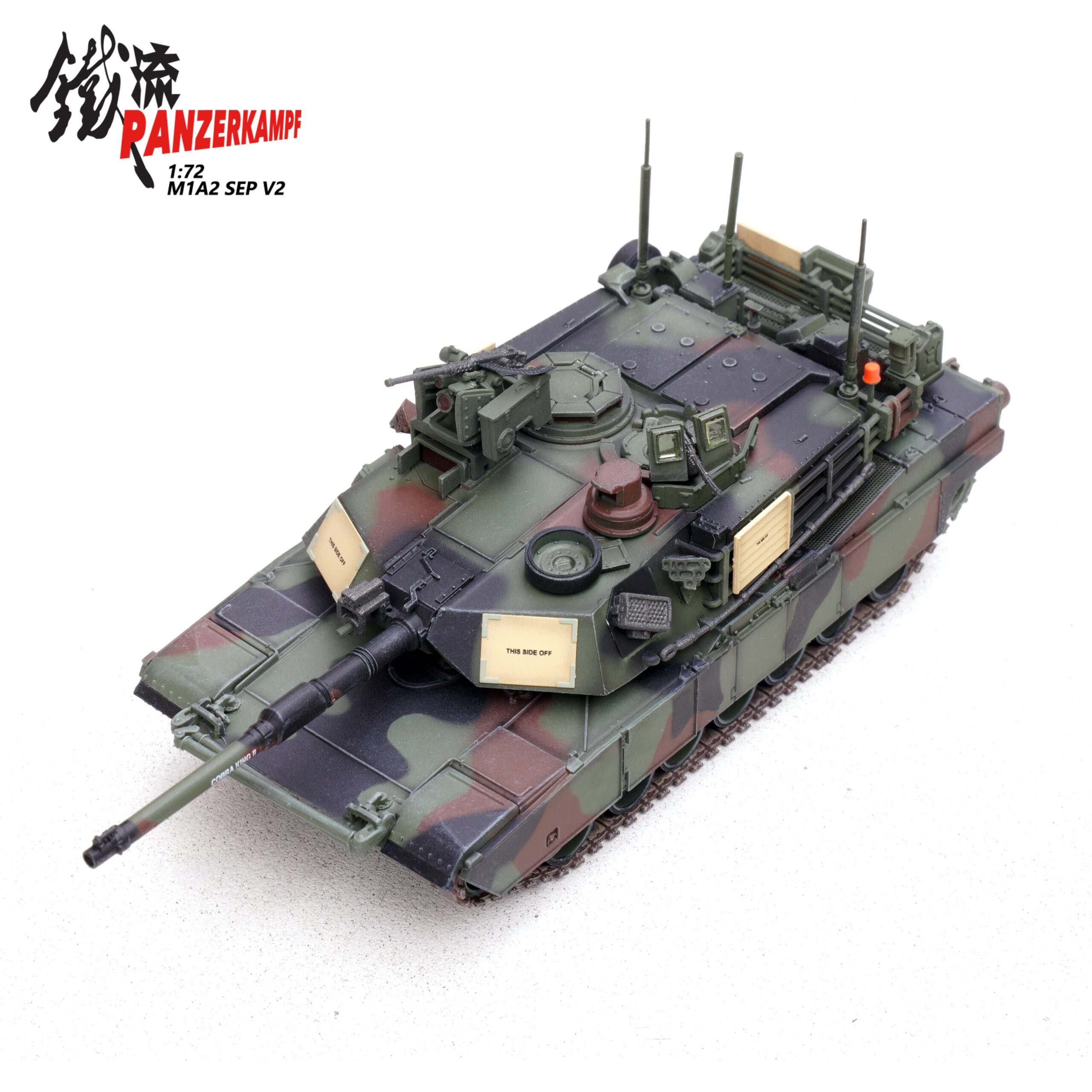 Panzerkampf 12246PA - 1:72 M1A2 SEP V2 Abrams, 2nd Battalion, 9th Infantry Regiment, 2nd Infantry Division, South Korea (Special Pre Order Price) - Image 7