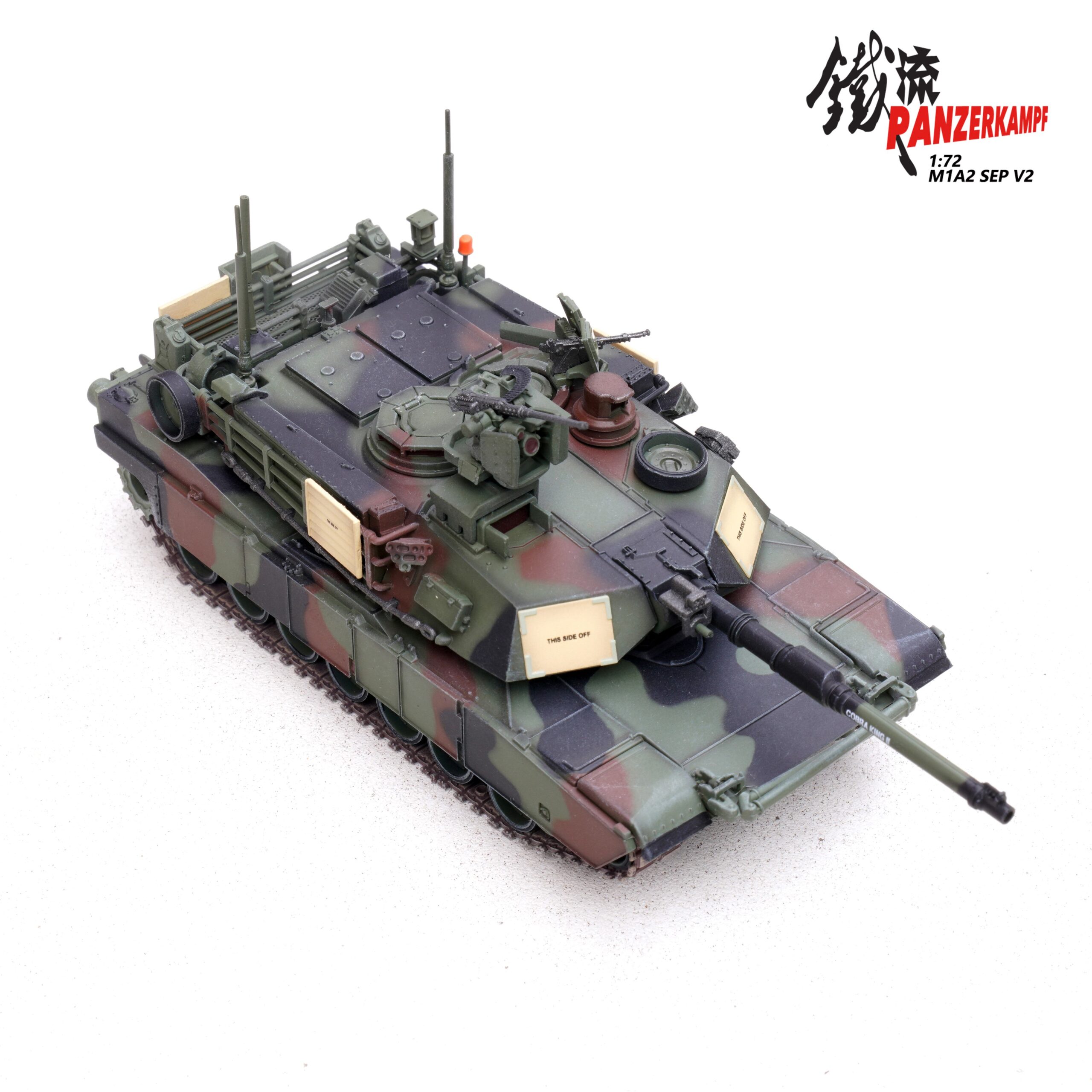 Panzerkampf 12246PA - 1:72 M1A2 SEP V2 Abrams, 2nd Battalion, 9th Infantry Regiment, 2nd Infantry Division, South Korea (Special Pre Order Price) - Image 9