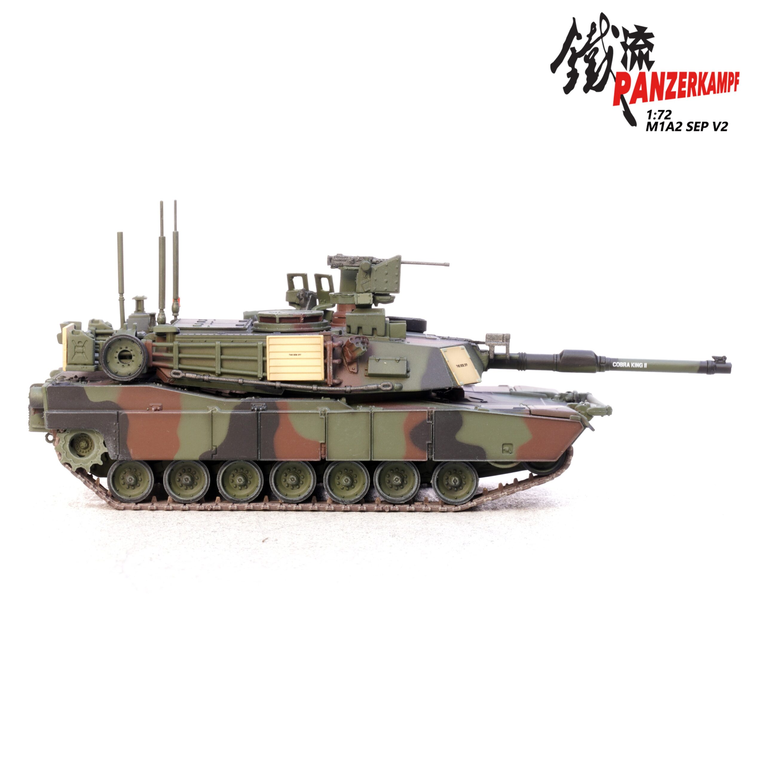 Panzerkampf 12246PA - 1:72 M1A2 SEP V2 Abrams, 2nd Battalion, 9th Infantry Regiment, 2nd Infantry Division, South Korea (Special Pre Order Price) - Image 6