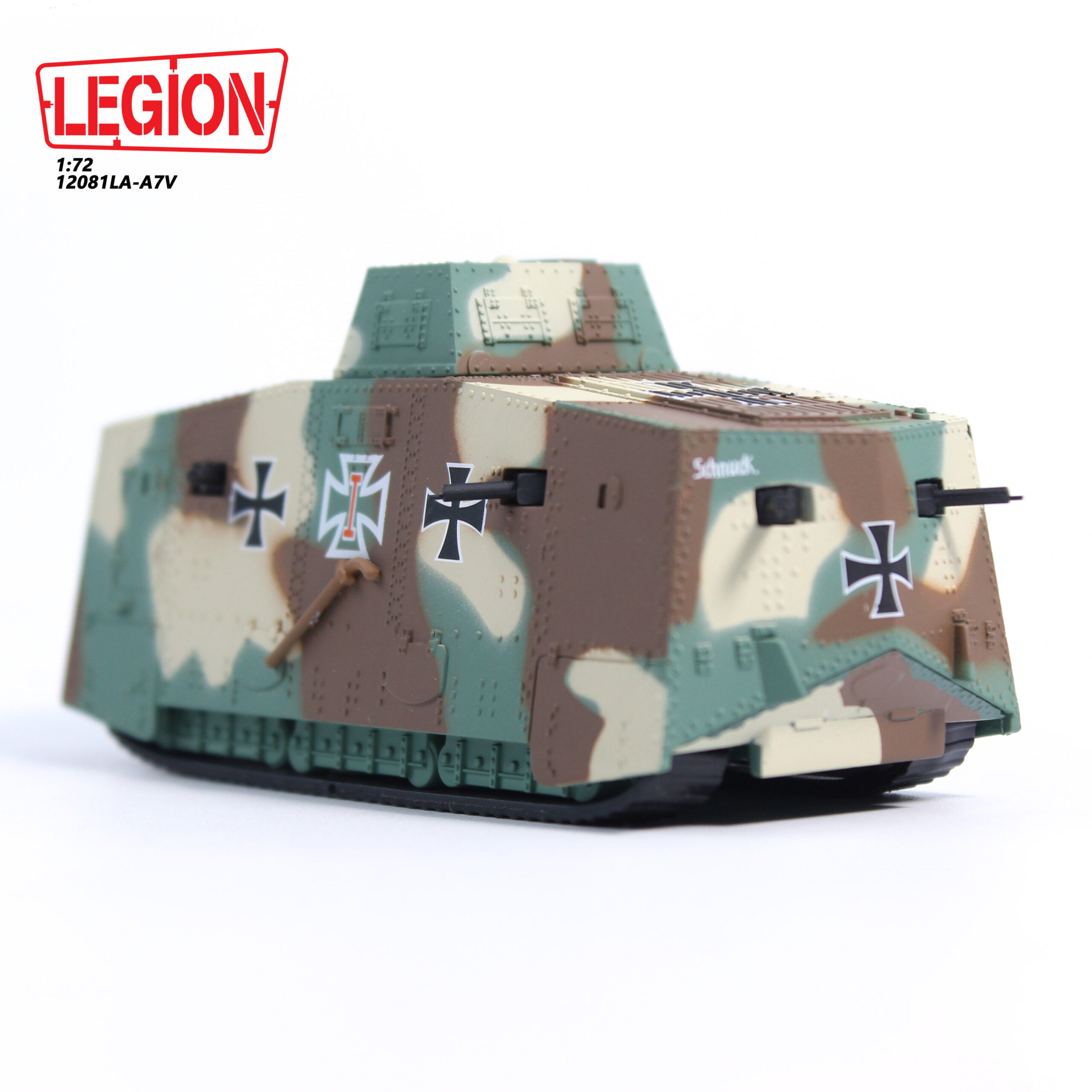 Legion Models 12081LA - 1:72 Sturmpanzer A7V No. 504 “Schnuck“ WWI (Special Pre-Order Price)