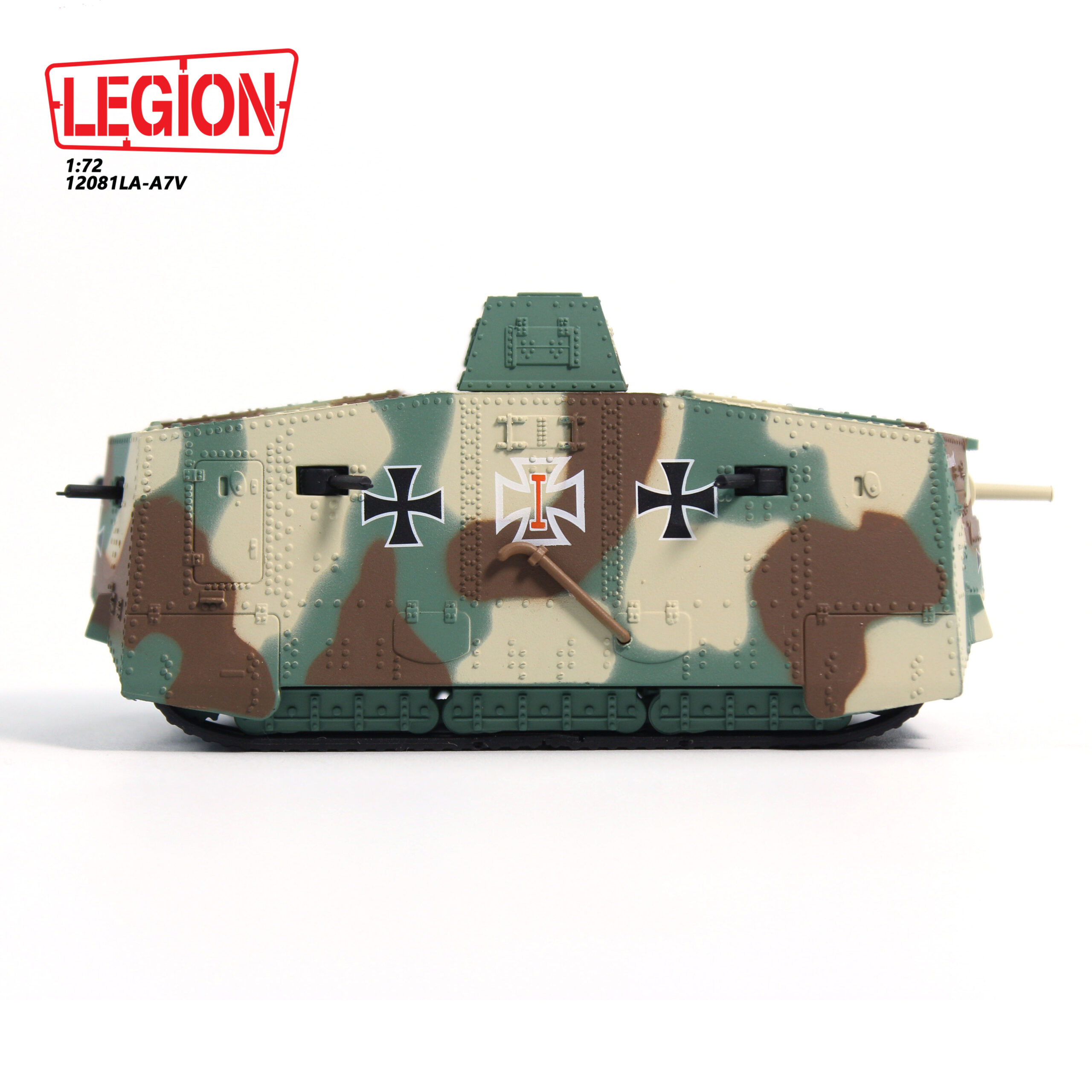 Legion Models 12081LA - 1:72 Sturmpanzer A7V No. 504 “Schnuck“ WWI (Special Pre-Order Price) - Image 4