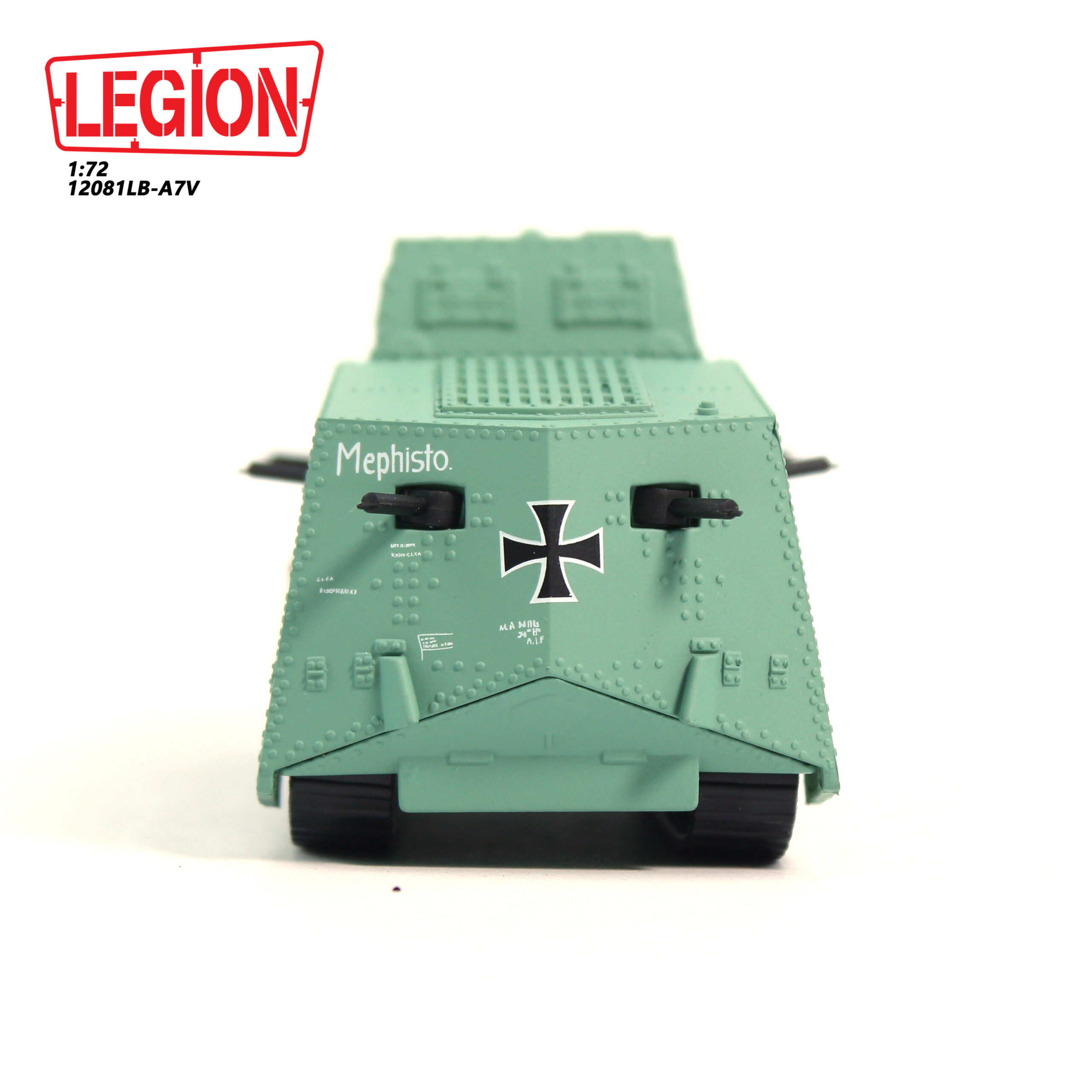 Legion Models 12081LB - 1:72 Sturmpanzer A7V No. ‘506’ Mephisto WWI (Special Pre-Order Price) - Image 4