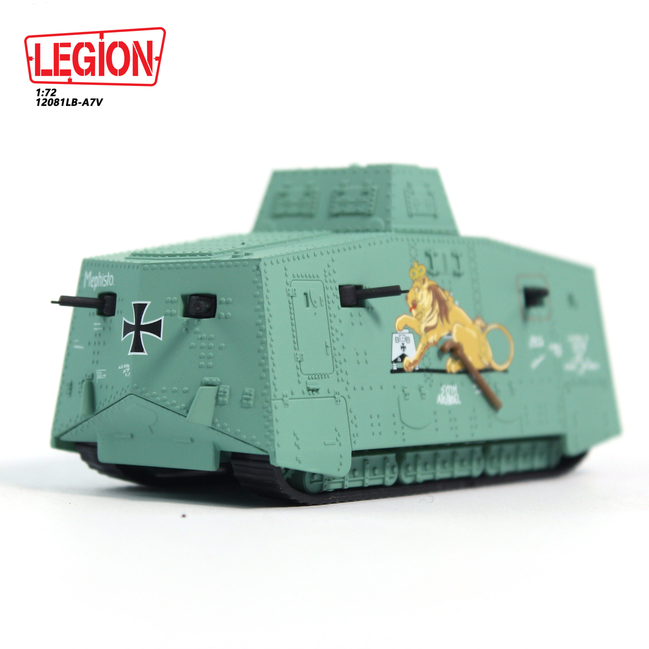 Legion Models 12081LB - 1:72 Sturmpanzer A7V No. ‘506’ Mephisto WWI (Special Pre-Order Price)